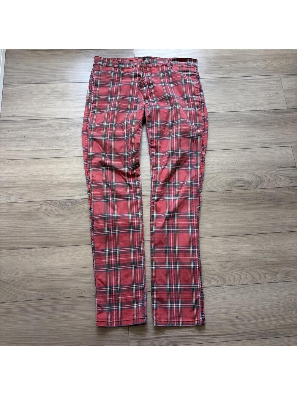 Y2K PLAID TRIPPNYC PANTS